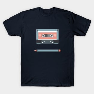 Cassette tape rewind T-Shirt